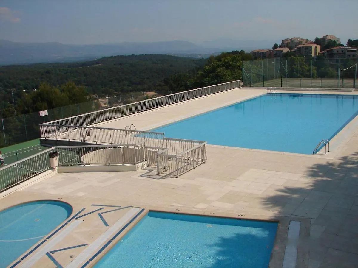 Ferienwohnung T3 Avec Magnifique Vue Montagne, 3 Etoiles, Piscine Et Parking, Clim Mougins Apartment